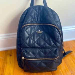 Quilted Kate Spade backpack